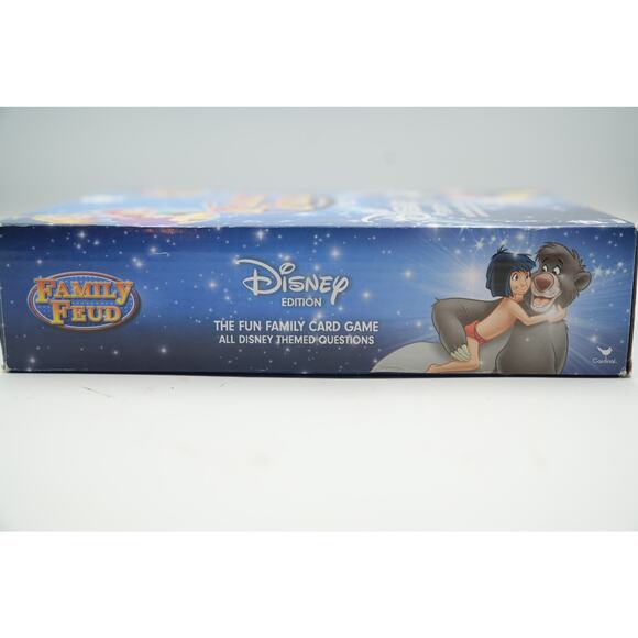 Family Feud Disney Edition Card Game Cardinal 200 Questions Ages 8+ Complete Set - Picture 3 of 3